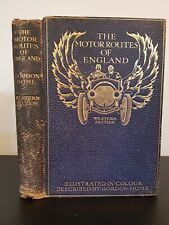 1911 THE MOTOR ROUTES OF ENGLAND WESTERN SECTION BY HOME 16 PLATES 26 MAPS @ picture