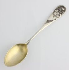 Henry W Longfellow Poet Collectors Spoon Sterling Silver Massachusetts Souvenir picture