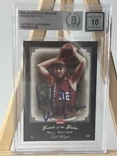 2005-06 Fleer Greats of the Game Bill Walton Trail Blazers Signed Auto Grade 10 picture