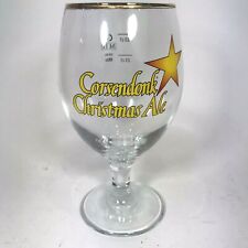 Corsendonk Christmas Ale Beer Glass Snifter Goblet Gold Rim 33 cl 6.25