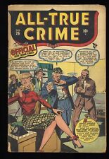 All-True Crime #26 GD- 1.8 1st Issue Marvel 1948 picture