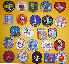 Snoopy Says - Lot x 24 PATCH - Life's a Bitch - I'll Drink Anything, Vietnam War picture