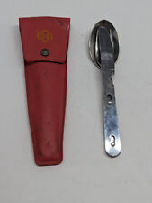 Vintage 1980's Girl Scout 3 Piece Camp Utensil Set picture