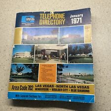 Vintage 1971 Las Vegas Nevada Telephone Directory - Yellow Pages picture