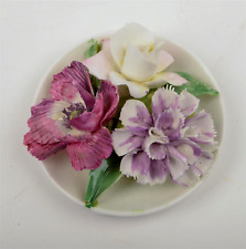 Vtg Fine Bone China Floral Bouquet 3.5
