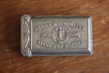 Antique Perry & Co Limited Steel Pen Makers Jubilee Box 1887 picture