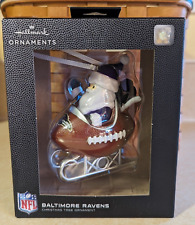 Hallmark NFL Baltimore Ravens Ornament Santa Football Sled  picture