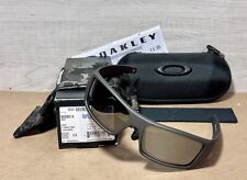 Oakley 53-112 SI Gascan Cerakote Cobalt Black Iridium Polarized Sunglasses picture