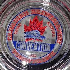 RARE Canadian Brewerianist Third Annual Convention Ashtray. 1982 Toronto Ontario picture
