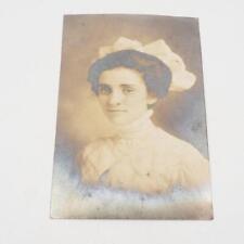 Antique Real Photo Postcard Woman picture