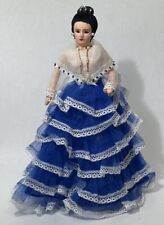 Vintage Rare Maria Clara Handmade Cloth Collector Doll With Stand Spanish Era  picture