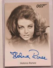 2017 James Bond Archives Final Edition Helena Ronee Full Bleed autograph SWEET picture
