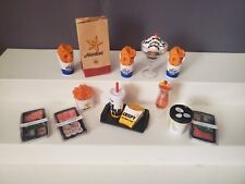 Mini Brands FOODIES Lot HARDEES Carls Jr ITSU SUSHI Hard Rock WHITE CASTLE Fries picture