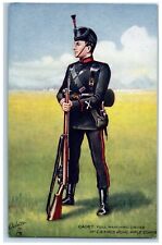 Cadet Postcard Full Marching Order 1st CB Kings Royal Rifle Corps Tuck c1910's picture