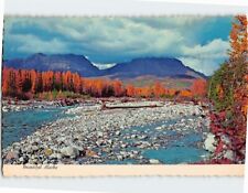 Postcard Beautiful Granit Creek as Seen from the Glenn Highway Alaska USA picture