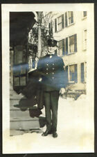 Navy man in uniform Meriden CT photo December 1917 picture