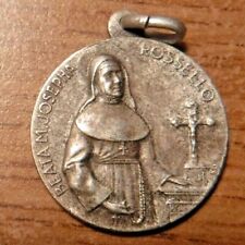 Vintage BLESSED M. JOSEPHA ROSSELLO and St Joseph Catholic Medal picture