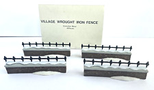 Dept 56 Heritage Village  Wrought Iron Fence 5999-4 Vintage Retired picture