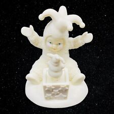 Vintage 2000 Department 56 Snowbabies “Pop Goes The Snowman” Figurine 4.5”T 3”W picture