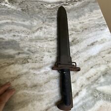 WW2 US M1 Garand Bayonet - PAL 1943  With Cover picture