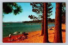 CA-California, Shore Of Lake Tahoe, Antique, Vintage Souvenir Postcard picture
