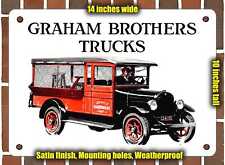 METAL SIGN - 1927 Graham Brothers Screenside Express Truck - 10x14 Inches picture