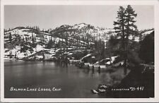 RPPC Postcard Salmon Lake Lodge California JH Eastman B#441 picture