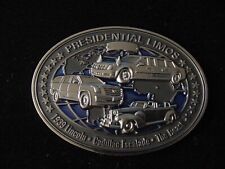 Presidential and Vice Presidential  Limos  challenge coin #426 White House picture