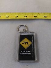 Vintage Drunk Student Crossing Keychain Key Ring Chain *QQ69 picture