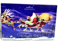 Hallmark Keepsake Santa's Midnight Ride Dash Away All 2005 Sleigh picture
