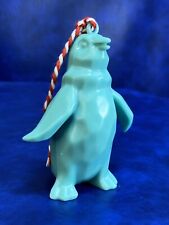 Solid Plastic Arctic Penguin Bird Holiday Christmas Ornament 3