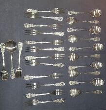 Antique Rostfrei Solingen Germany Coffee and Dessert Cutlery Set 27 Pieces  picture
