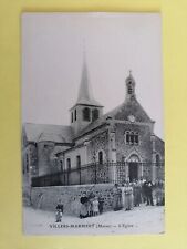 cpa 51 - VILLERS MARMERY (Marne) THE CHURCH Baroque Notre Dame Beautiful animation picture
