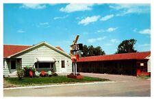 Cody WY Wyoming Holiday Motel Street View Chrome Postcard picture