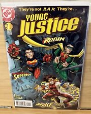 YOUNG JUSTICE #1 (DC) / NM-/ 1998/ 1ST ONGOING SOLO SERIES picture
