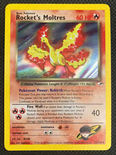 Rocket's Moltres - Gym Heroes 12/132 - English - HOLO - Excellent picture