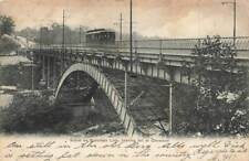 Trolley Bridge Suburban Line 1906 Cleveland OH UDB VTG P117 picture