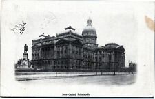 postcard IN - State Capitol - Indianapolis News Series posted 1908 Bicknell picture