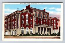 Frankfort KY-Kentucky, New Capital Hotel Advertising, Antique, Vintage Postcard picture