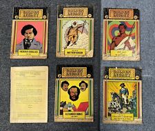 Golden Legacy Illustrated Black History Magazines Comics Lot 6 Vintage VTG picture