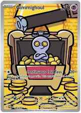 Pokemon TCG - Gimmighoul Illustration Rare - 198/182 picture