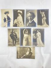 Group of 8 Vintage UNUSED RPPC, European Opera Singers/Stars, Hambourg, Sauer picture