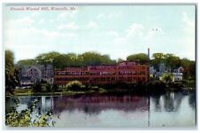 c1920s Riverside Worsted Mill Scene Waterville Maine ME Posted Vintage Postcard picture