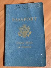 1961 US Passport, Travel Entries to Europe 1961 & 1965 picture