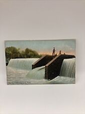 Vintage Postcard The Dam At Verona Lake Park  picture