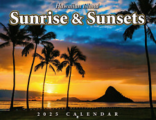 2025 CALENDAR - HAWAIIAN ISLAND SUNRISE & SUNSETS picture