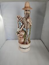 Vintage Ceramic DECANTER  Moonshine Decanter 13.5 “ Hill Billy Shot GUN -TK picture