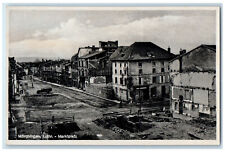c1910 Market square Morchingen Moselle Grand Est France Antique Postcard picture