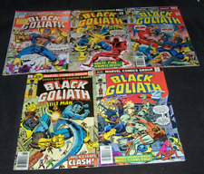 Black Goliath Complete 5 Book Run - All Are Between VG/FN picture