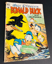 Walt Disney's DONALD DUCK in OLD CALIFORNIA No. 328 1951 DELL COMICS Golden Age picture